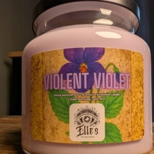violent violet candle (large)