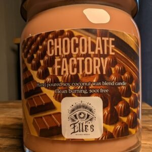 chocolate factory candle (small)