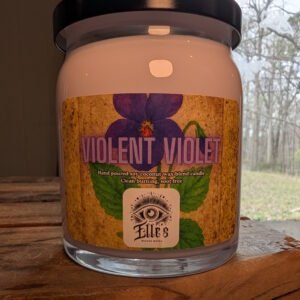 violent violet candle (small)