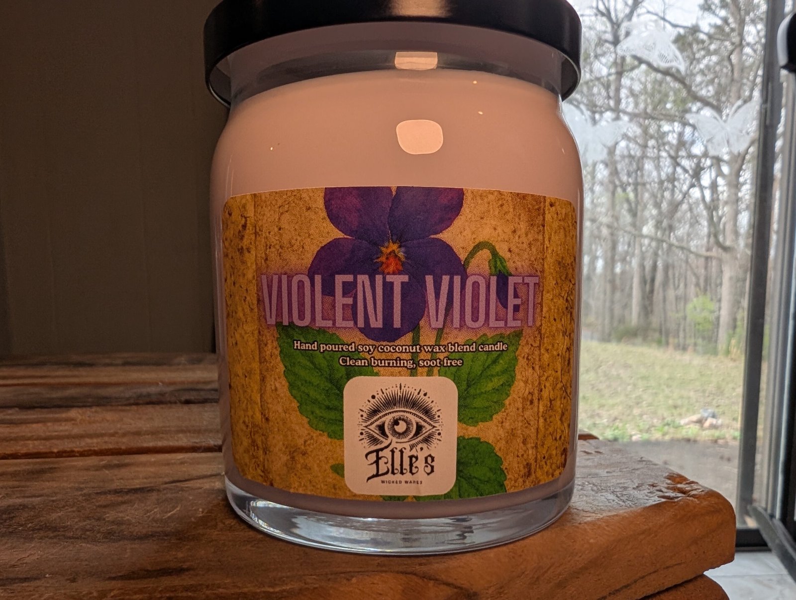 violent violet candle (small) violent violet candle (small)