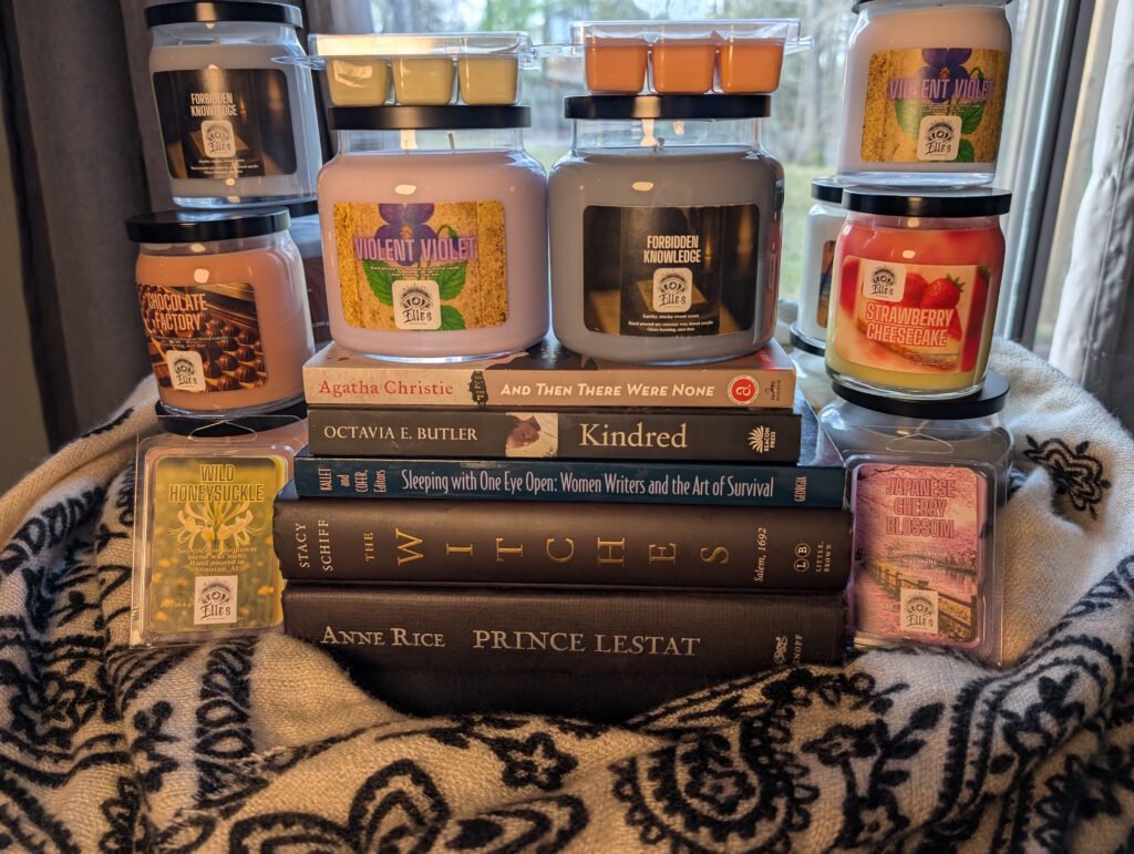 candlesandbookswindow